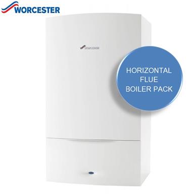 WORCESTER Greenstar 30i Compact Boiler and Horizontal Flue Kit