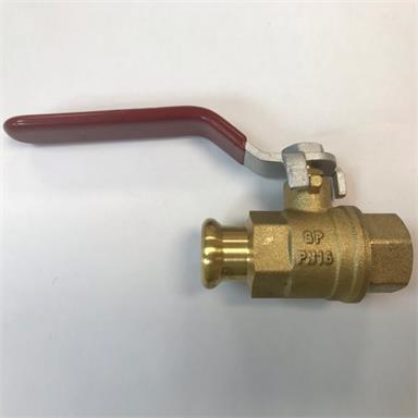 lever valve handle ball 22mm press 35mm