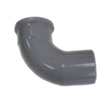 SB309 82MM POLYPIPE 92 DEGREE BEND GREY