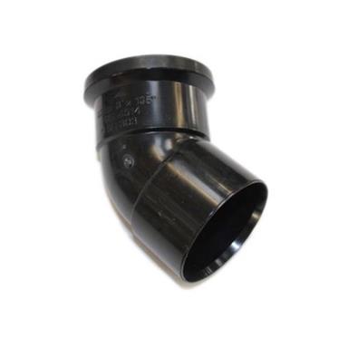 SB303 82MM 135 DEGREE DOUBLE SOCKET OFFSETBEND BLACK