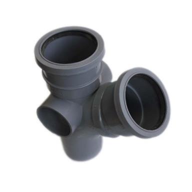 ST304 82MM POLYPIPE 135 DEGREE BRANCH GREY