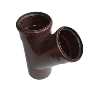 ST404 110MM POLYPIPE 135 DEGREE BRANCH BROWN