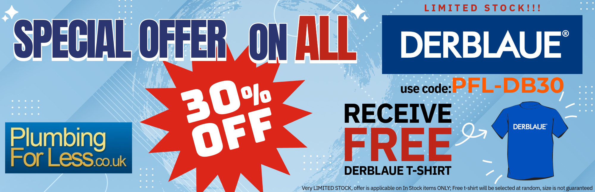 CRAZY DERBLAUE OFFER!!!
